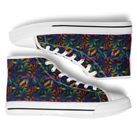 Chokefish™ Urban Peak Retro High Tops-Cannabis-011