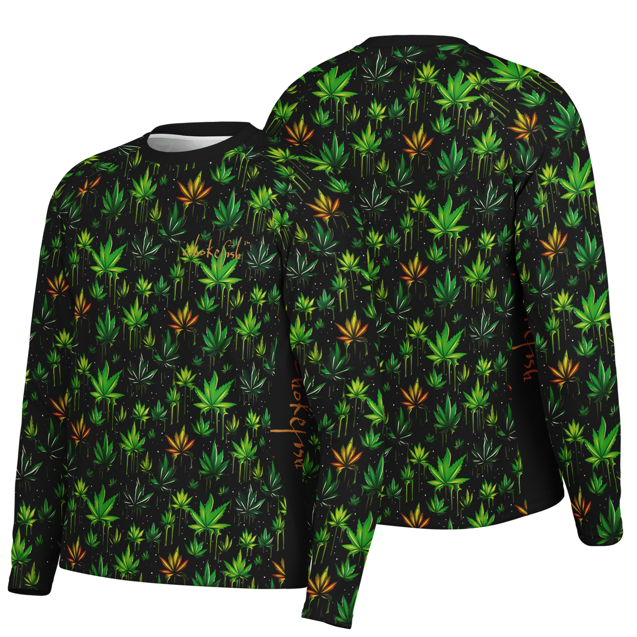 Chokefish™ Long Sleeve Every Day All Weather Cannabis Shirt Men's-007