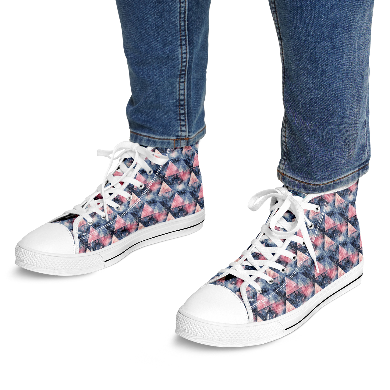 Chokefish™ Urban Peak Retro High Tops-Acid-Wash-008
