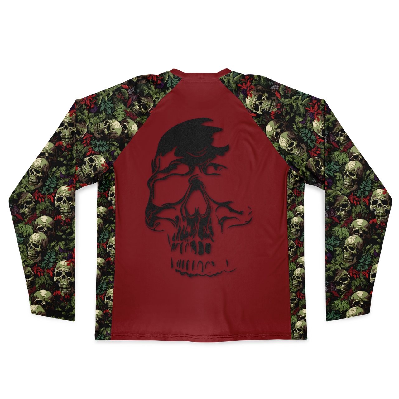 Chokefish™ Long Sleeve Every Day All Weather Skulls Shirt Men's-025