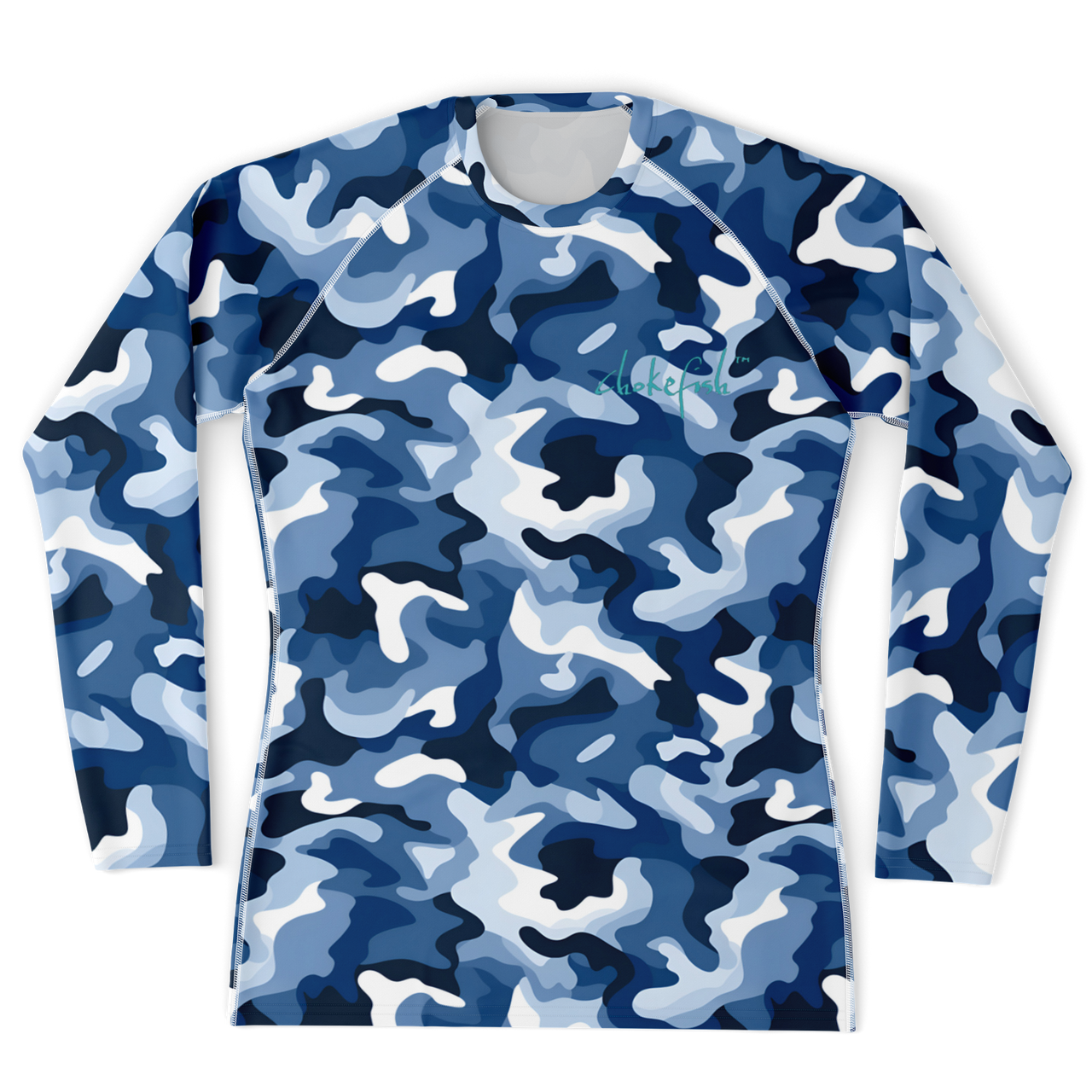 Chokefish™ Long Sleeve Rashguard Camouflage Men's Shirt-006