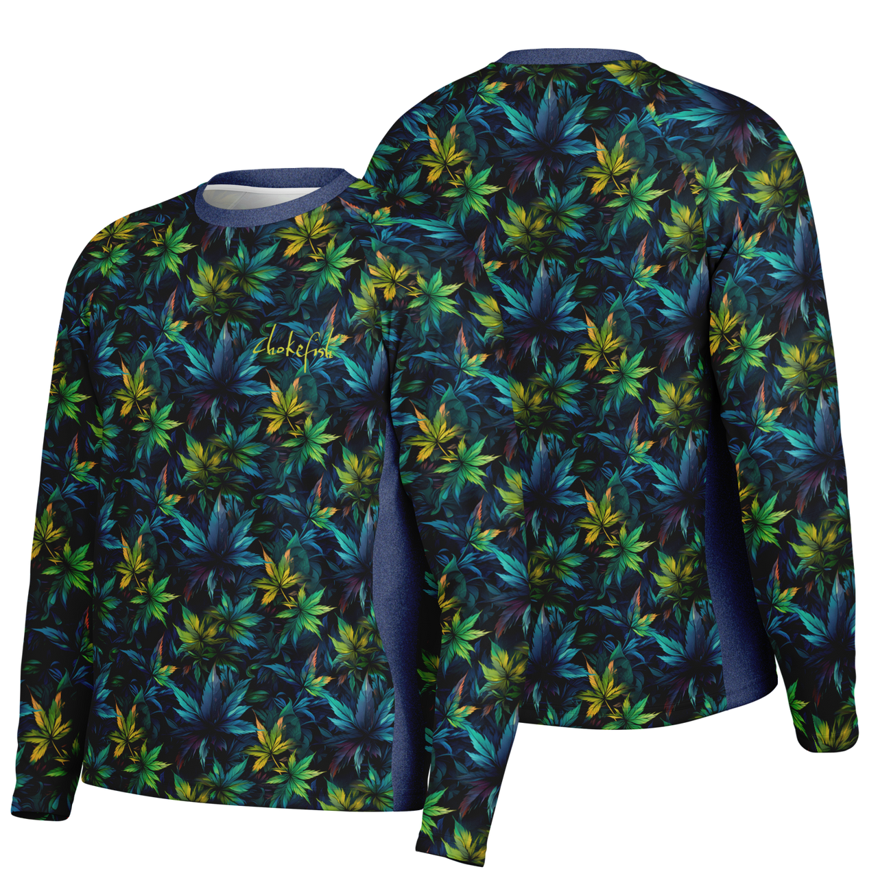 Chokefish™ Long Sleeve Every Day All Weather Cannabis Shirt Men's-030