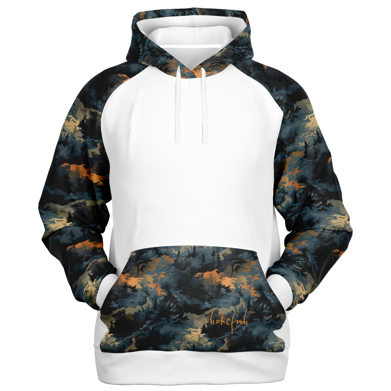 Chokefish™ Camouflage Raglan Remix -005W