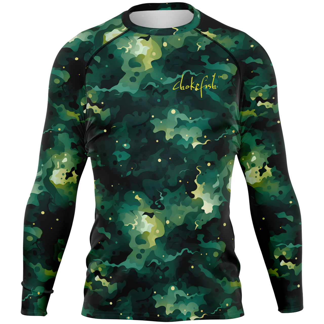 Chokefish™ Long Sleeve Rashguard Camouflage Men's Shirt-015