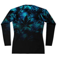 Chokefish™ Long Sleeve Rashguard Cannabis Men's Shirt-008