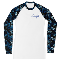 Chokefish™ Long Sleeve Rashguard Cannabis Woman's Shirt-005