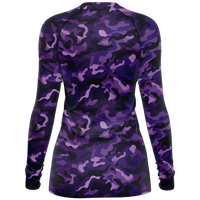 Chokefish™ Long Sleeve Rashguard Camouflage Woman's Shirt-018