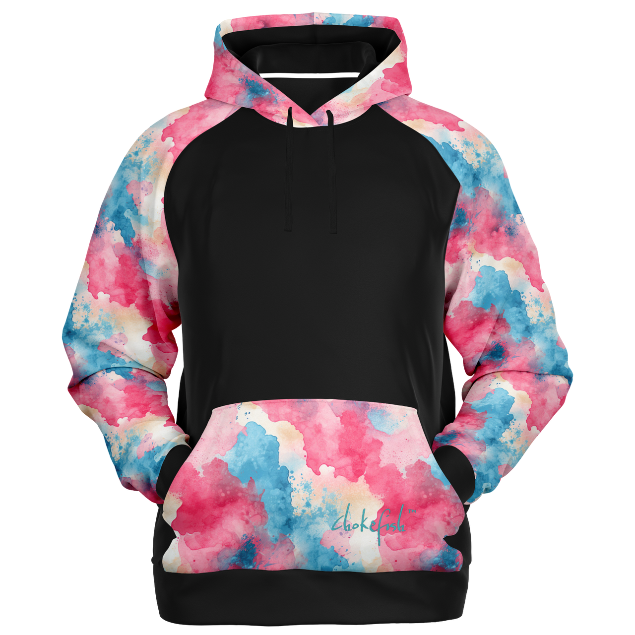 Chokefish™ Acid Wash Raglan Remix - 001B