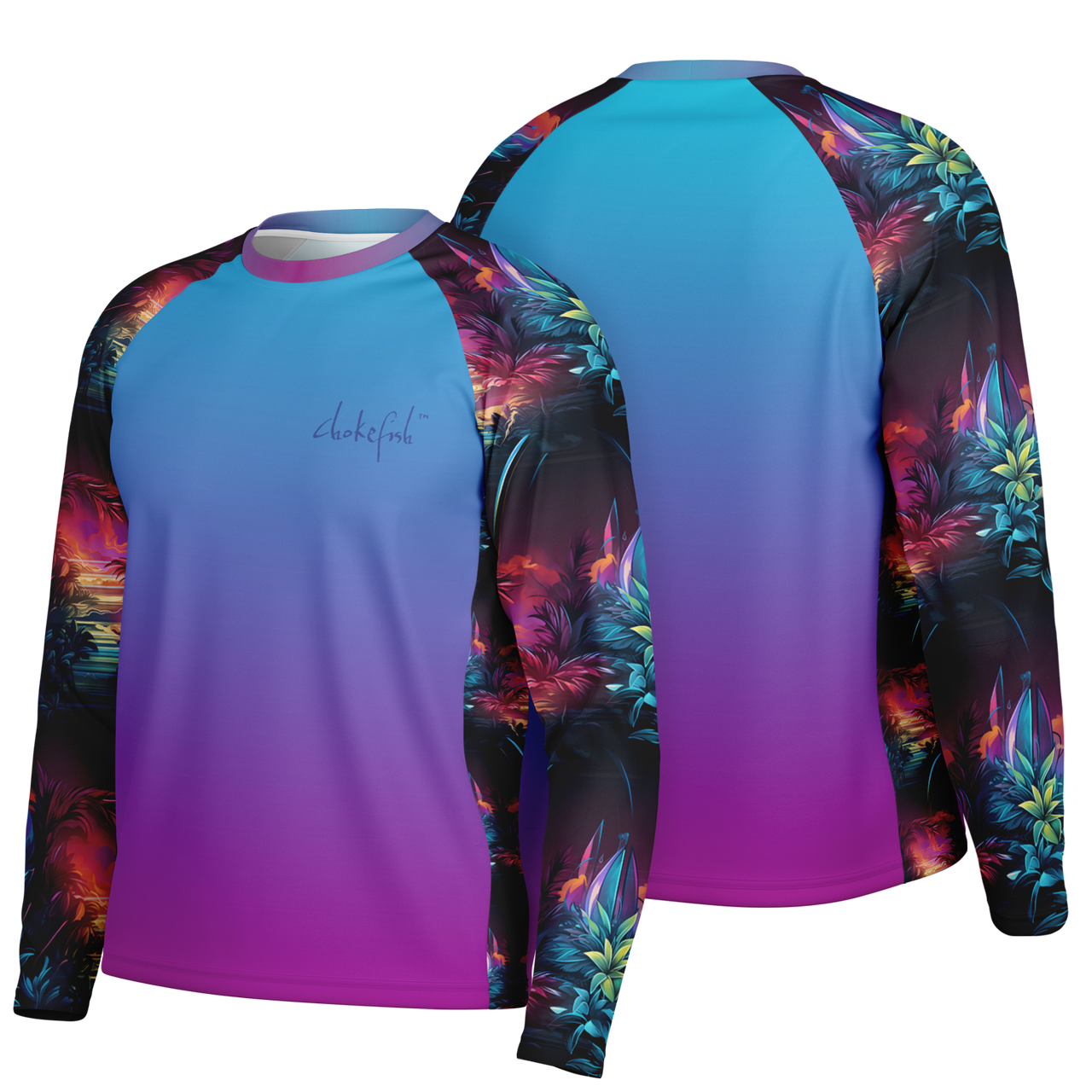 Chokefish™ Long Sleeve Every Day All Weather Surfboards Shirt Men's-007