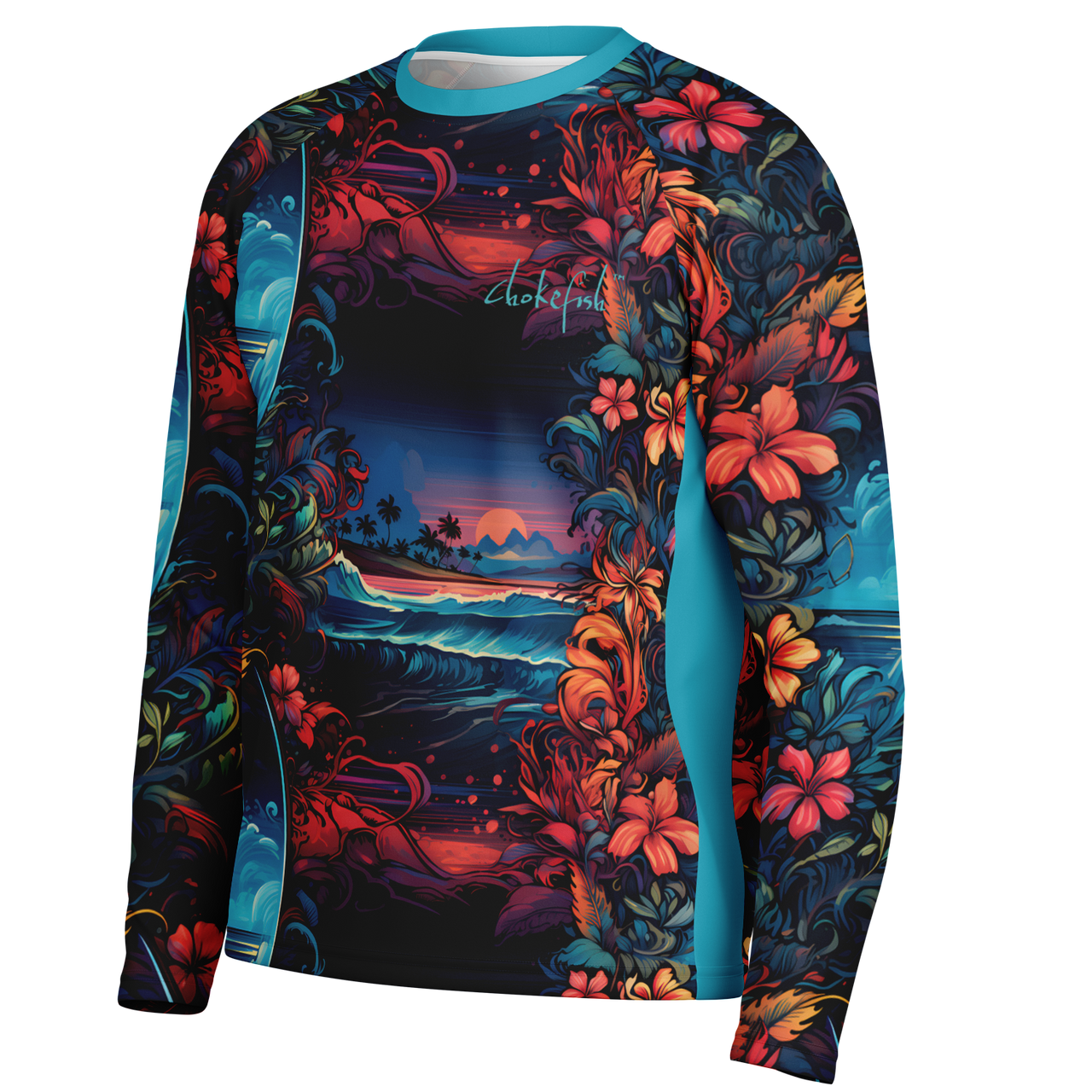 Chokefish™ Long Sleeve Every Day All Weather Surfboards Shirt Men's-001