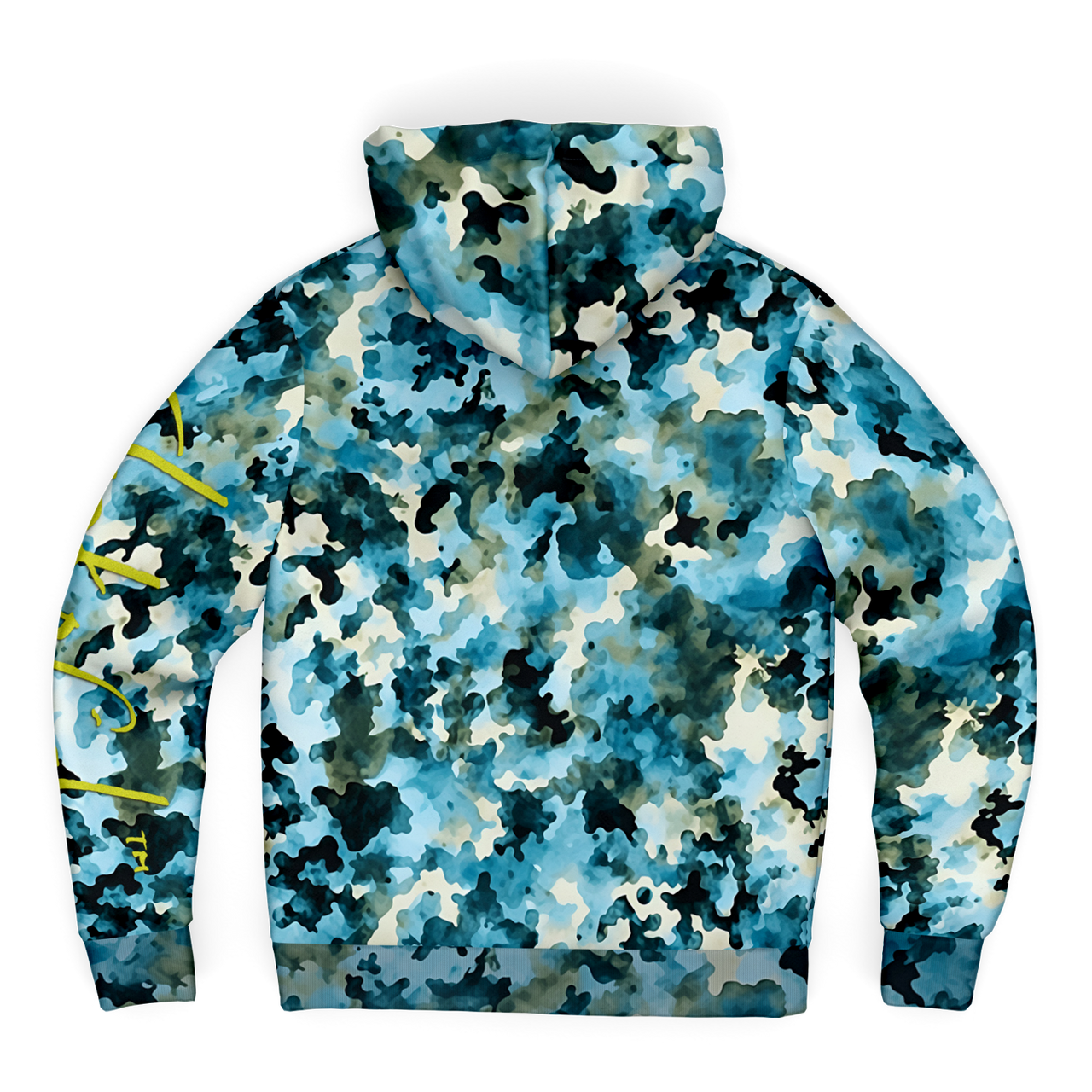 Chokefish™ Microfleece Zip-Up Hoodie Acid-Wash Colors-015