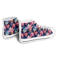 Chokefish™ Urban Peak Retro High Tops-Cannabis-001