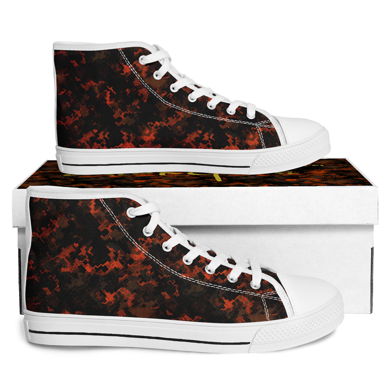 Chokefish™ Urban Peak Retro High Tops-Camouflage-014