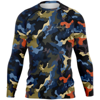 Chokefish™ Long Sleeve Rashguard Camouflage Men's Shirt-012
