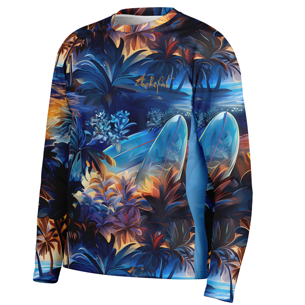 Chokefish™ Long Sleeve Every Day All Weather Surfboards Shirt Men's-005