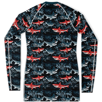 Chokefish™ Long Sleeve Rashguard Marine Woman's Shirt-002