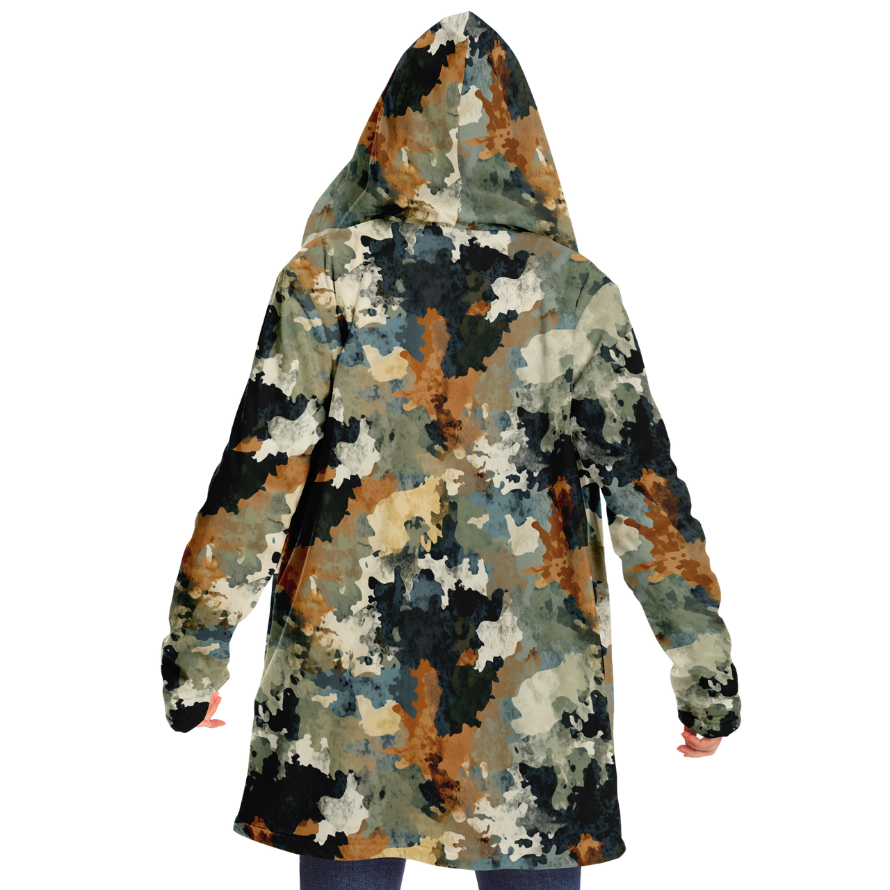 Chokefish™ Acid-Wash Cloaks Unisex-010B