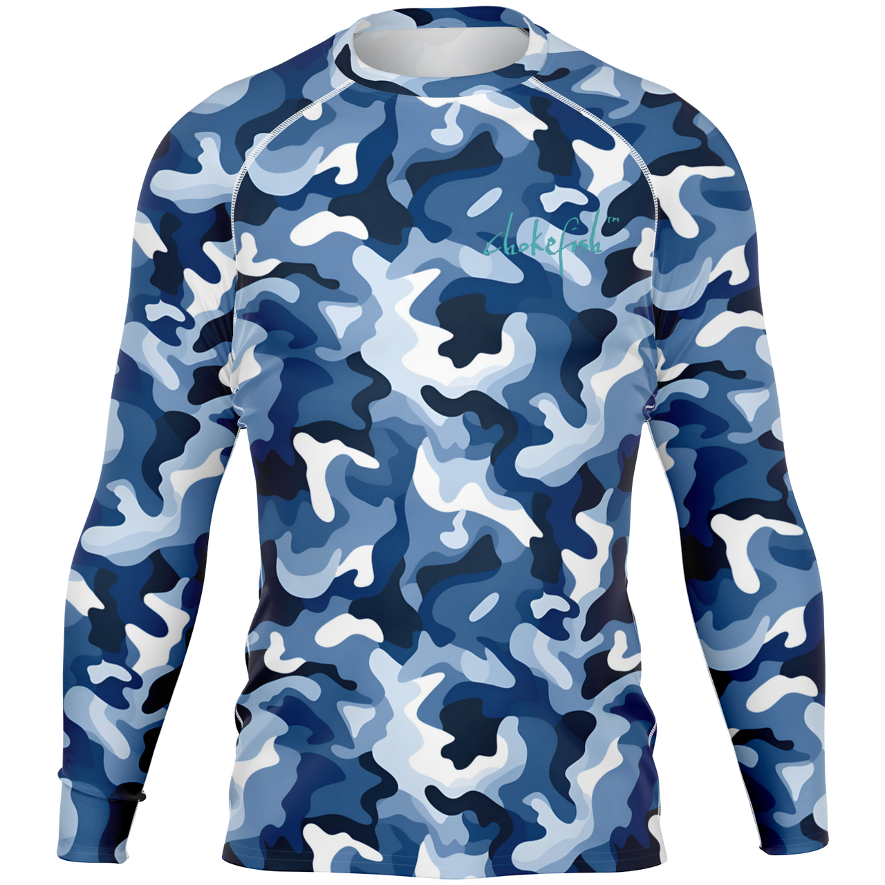 Chokefish™ Long Sleeve Rashguard Camouflage Men's Shirt-006