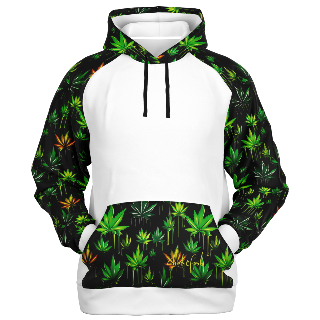 Chokefish™ Cannabis Raglan Remix-011W