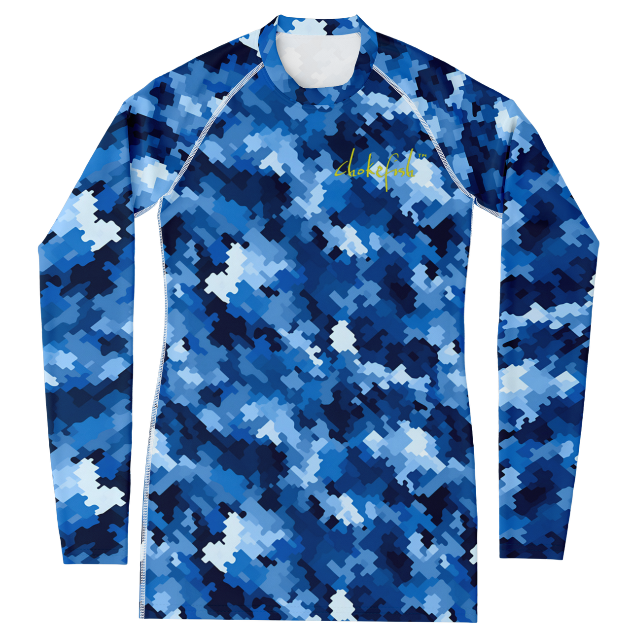Chokefish™ Long Sleeve Rashguard Camouflage Woman's Shirt-013