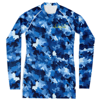 Chokefish™ Long Sleeve Rashguard Camouflage Woman's Shirt-013