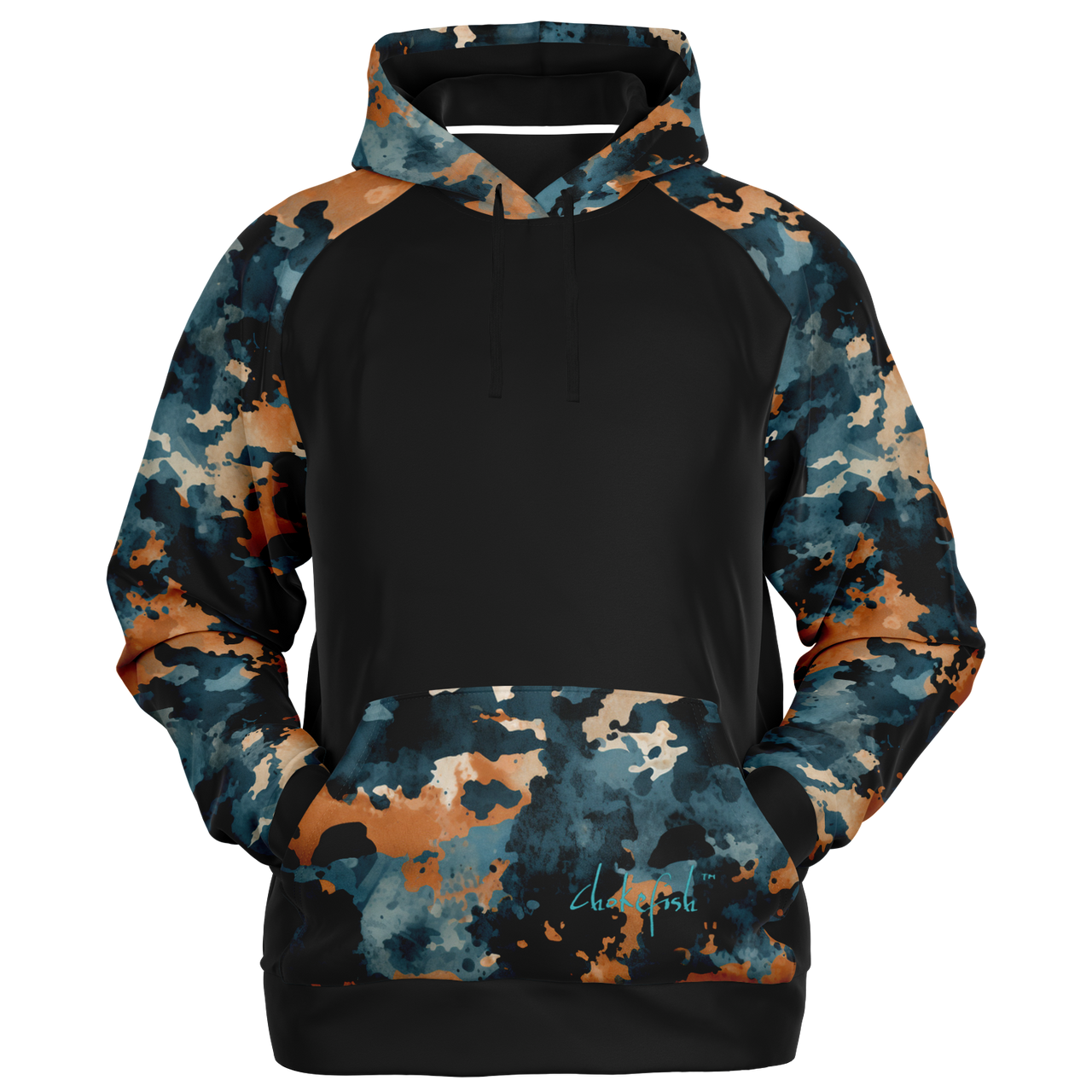 Chokefish™ Acid Wash Raglan Remix - 009B