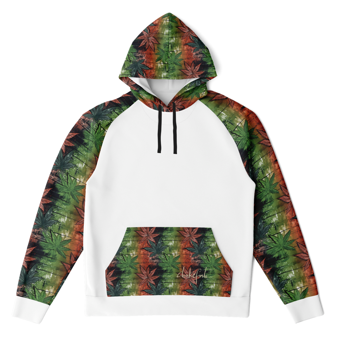 Chokefish™ Cannabis Raglan Remix-005W