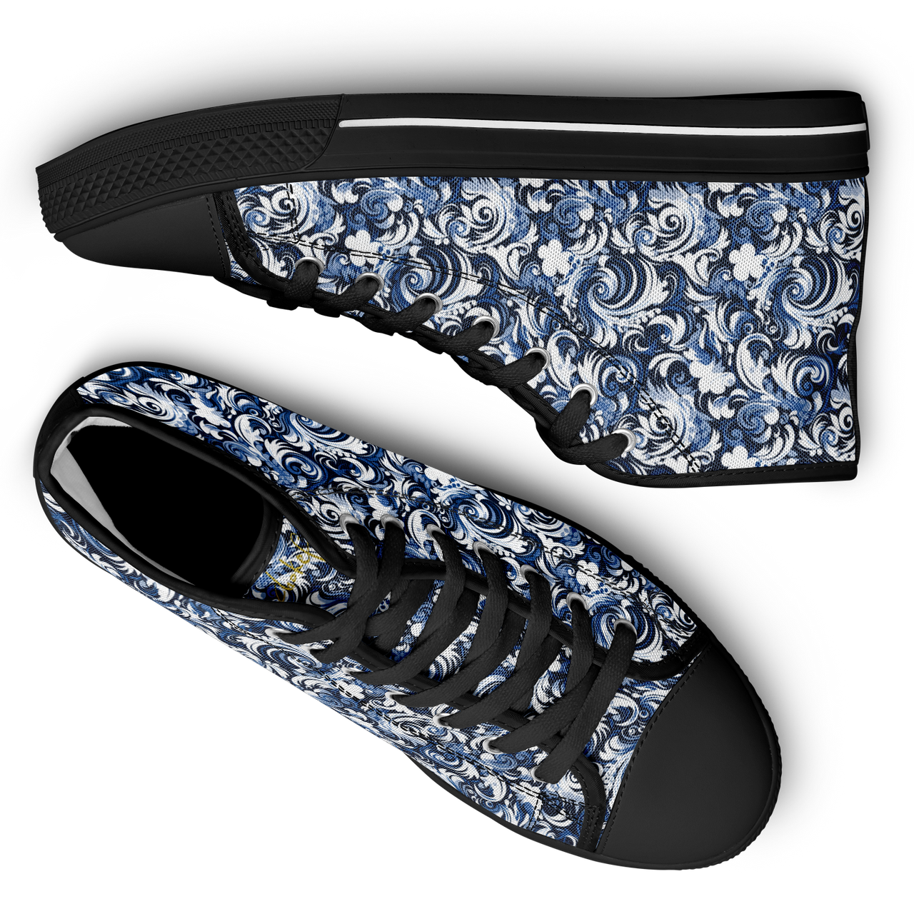 Chokefish™ Urban Peak Retro High Tops-Maori-008-2