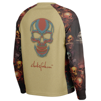 Chokefish™ Long Sleeve Every Day All Weather Skulls Shirt Men's-04SE