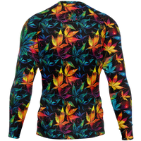 Chokefish™ Long Sleeve Rashguard Cannabis Men's Shirt-011