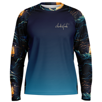 Chokefish™ Long Sleeve Every Day All Weather Trees&Boats Shirt Men's-014-Special-Edition