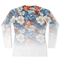 Chokefish™ Long Sleeve Rashguard Floral Men's Shirt-008-2