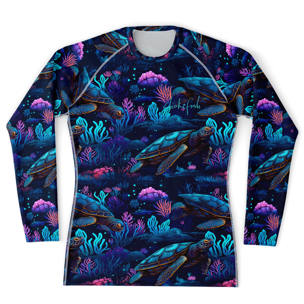 Chokefish™ Long Sleeve Rashguard Marine Men's Shirt-005