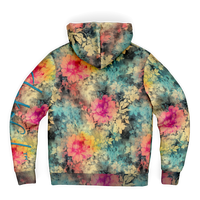 Chokefish™ Microfleece Zip-Up Hoodie Acid-Wash Colors-009