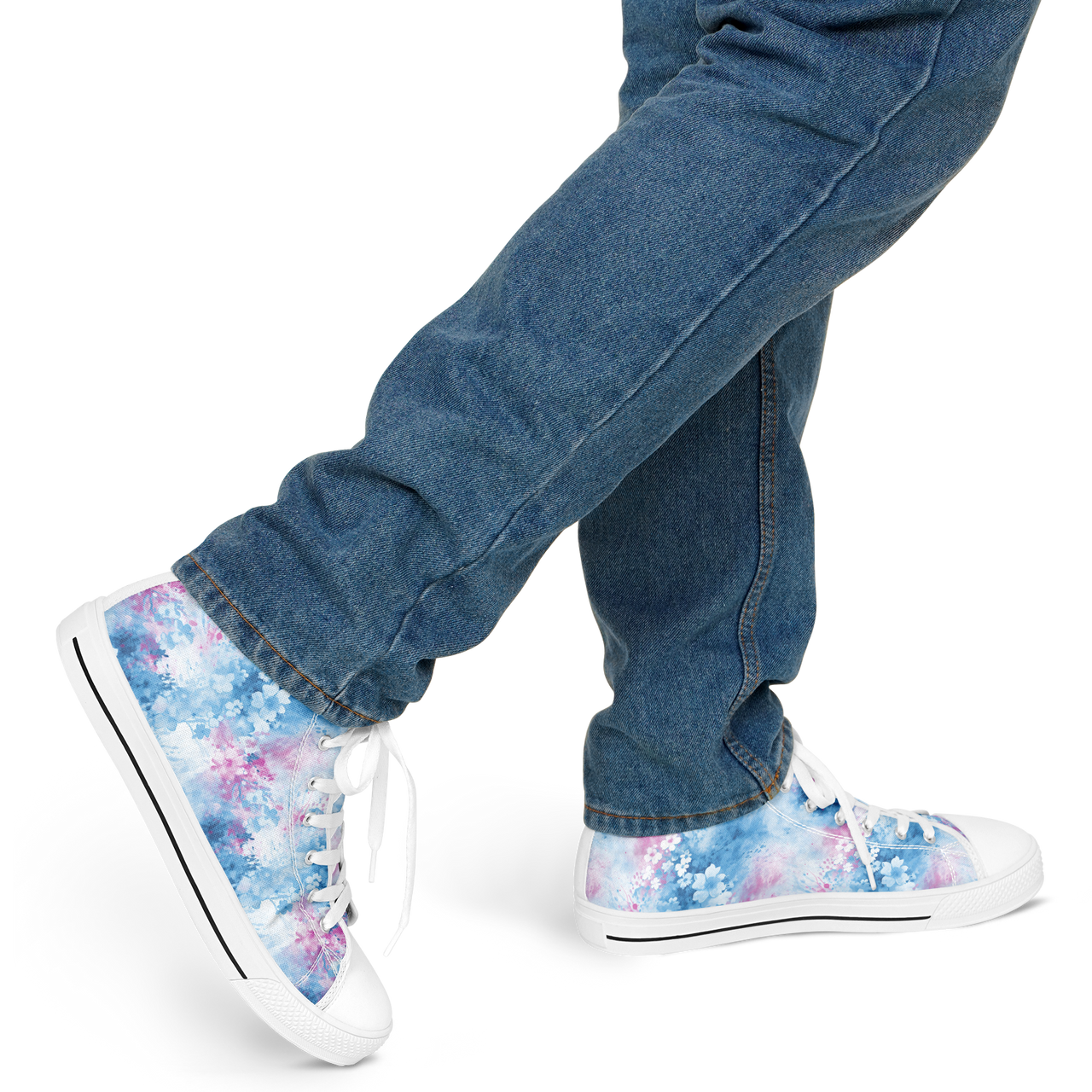 Chokefish™ Urban Peak Retro High Tops-Acid-Wash-006