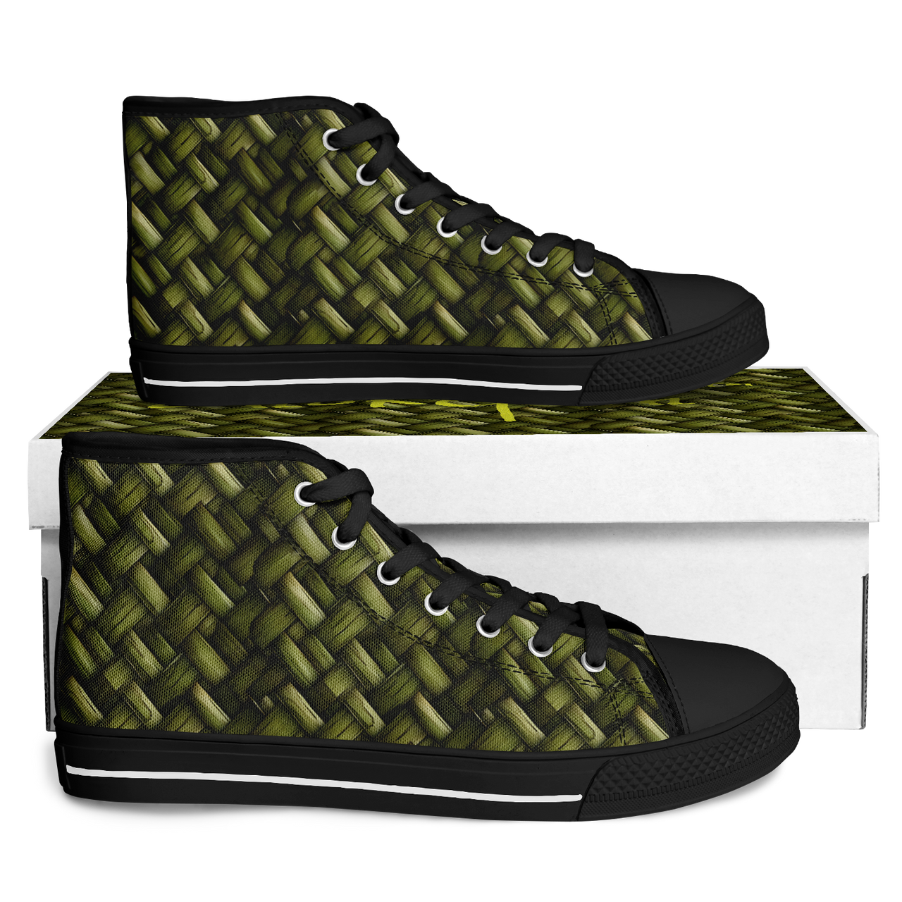 Chokefish™ Urban Peak Retro High Tops-Texture-002-2
