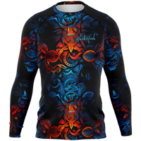 Chokefish™ Long Sleeve Rashguard Sun&Saltwater Men's Shirt-006
