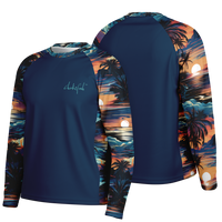 Chokefish™ Long Sleeve Every Day All Weather Trees&Boats Shirt Men's-002