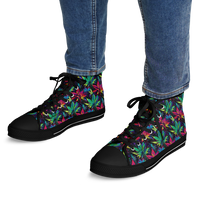Chokefish™ Urban Peak Retro High Tops-Cannabis-010-2