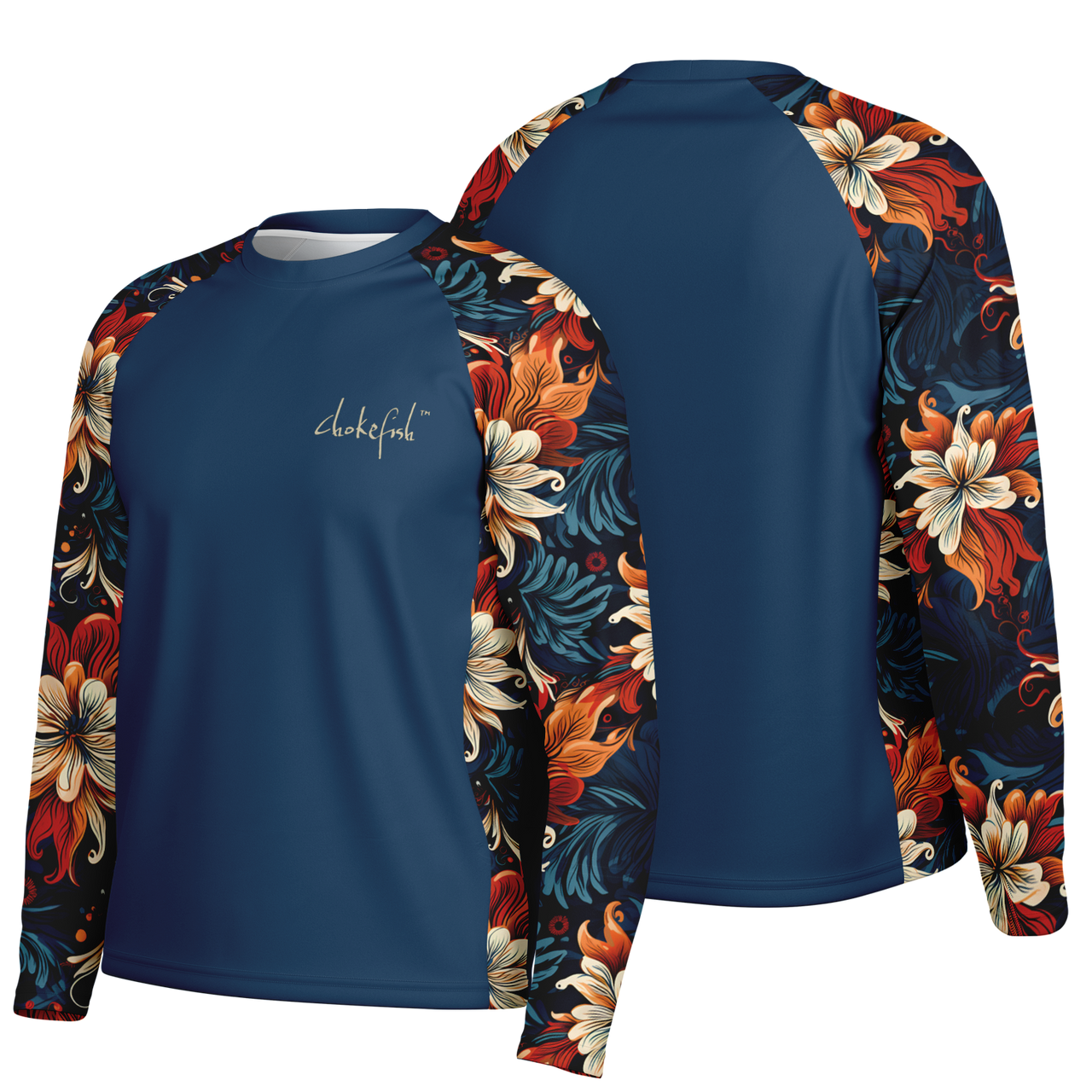 Chokefish™ Long Sleeve Every Day All Weather Floral Shirt Men's-014