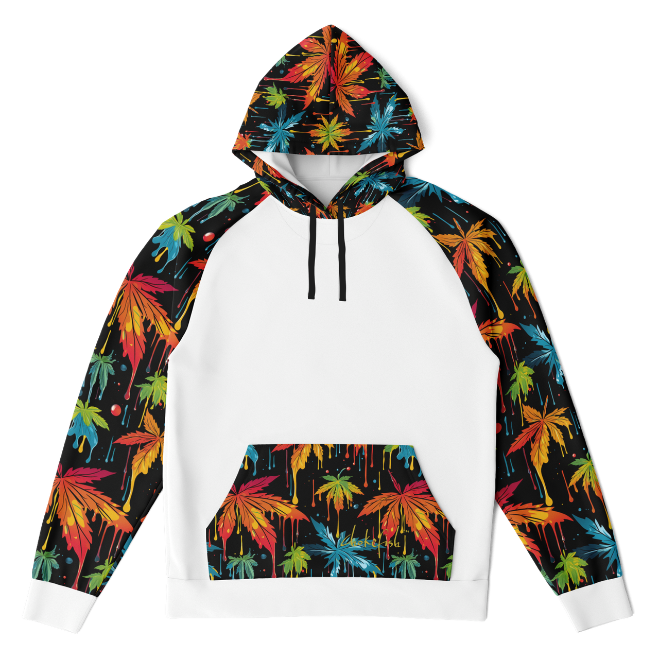 Chokefish™ Cannabis Raglan Remix-015W