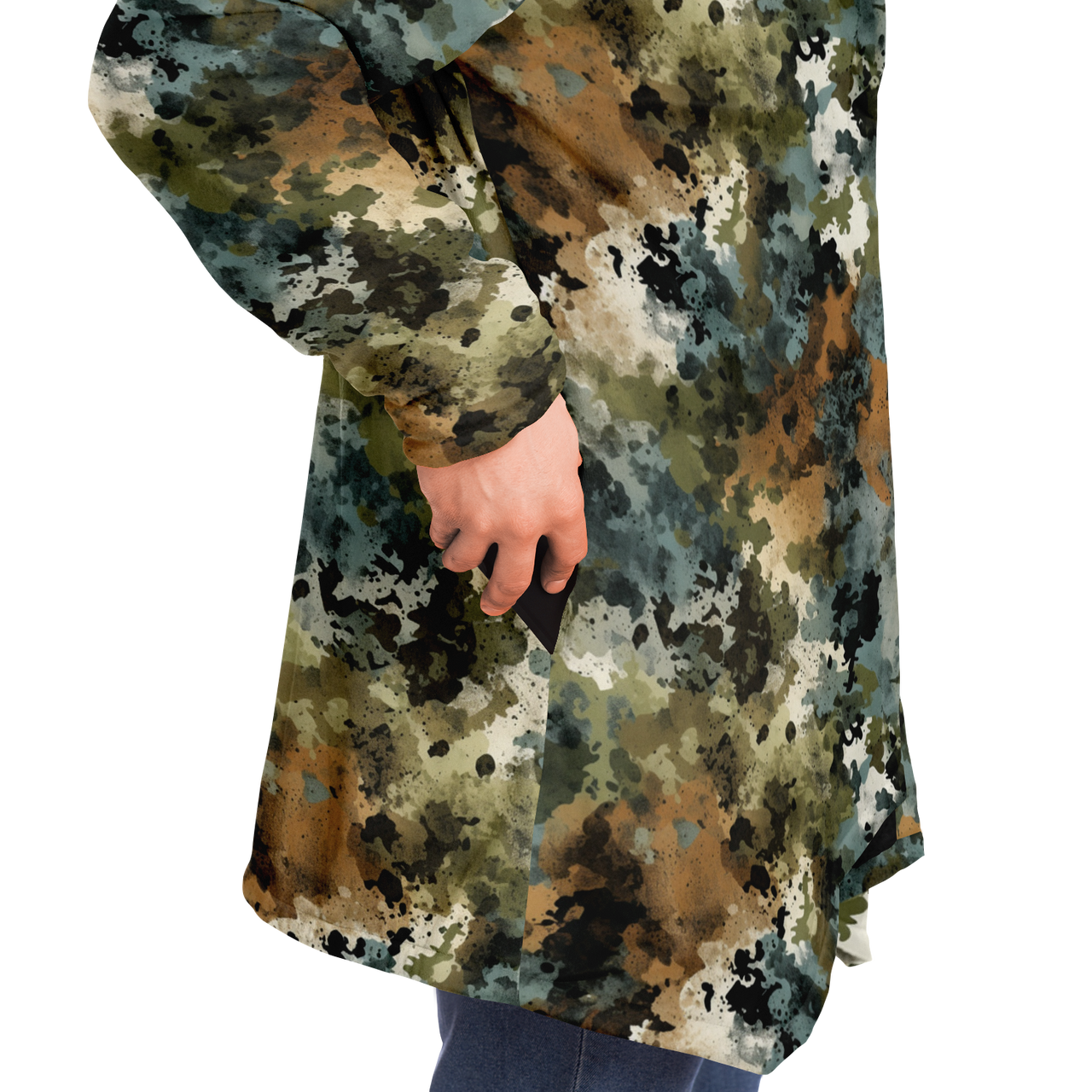 Chokefish™ Acid-Wash Cloaks Unisex-013B