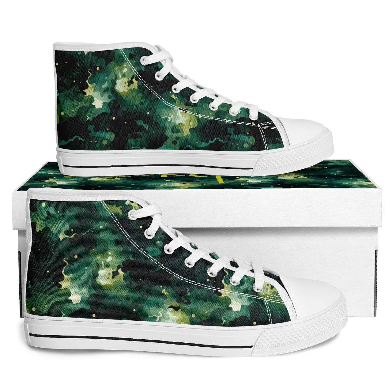 Chokefish™ Urban Peak Retro High Tops-Camouflage-008
