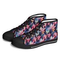 Chokefish™ Urban Peak Retro High Tops-Cannabis-001-2