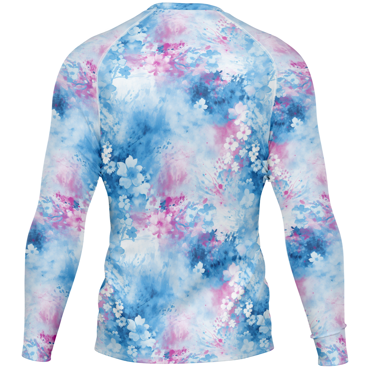 Chokefish™ Long Sleeve Rashguard Acid-Wash Men's Shirt-006