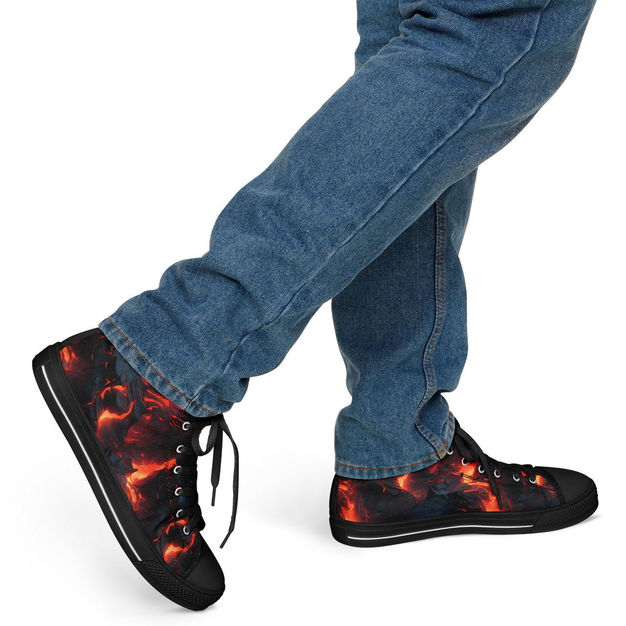 Chokefish™ Urban Peak Retro High Tops-Volcano-002-2