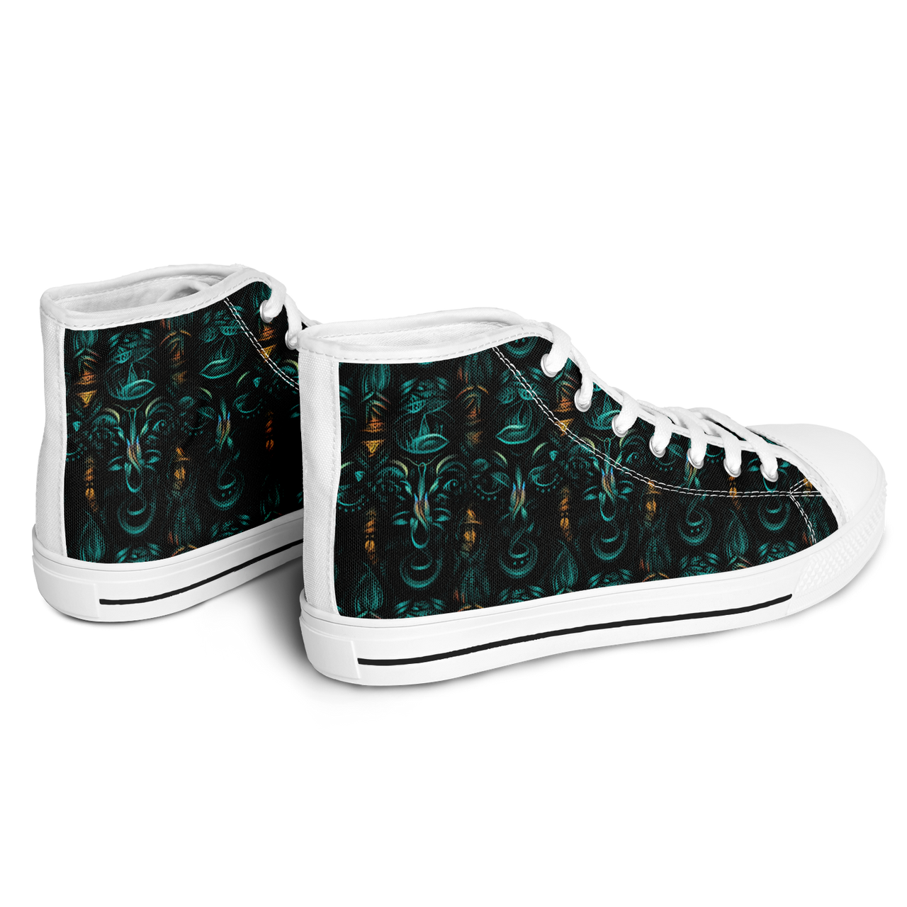 Chokefish™ Urban Peak Retro High Tops-Totems-001