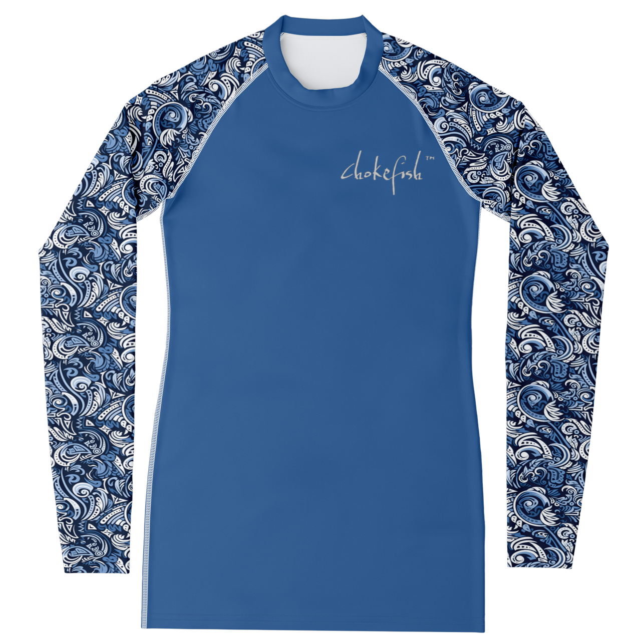 Chokefish™ Long Sleeve Rashguard Maori Woman's Shirt-004