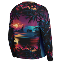 Chokefish™ Long Sleeve Every Day All Weather Trees&Boats Shirt Men's-010