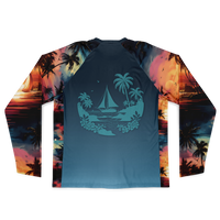 Chokefish™ Long Sleeve Every Day All Weather Trees&Boats Shirt Men's-011-Special-Edition